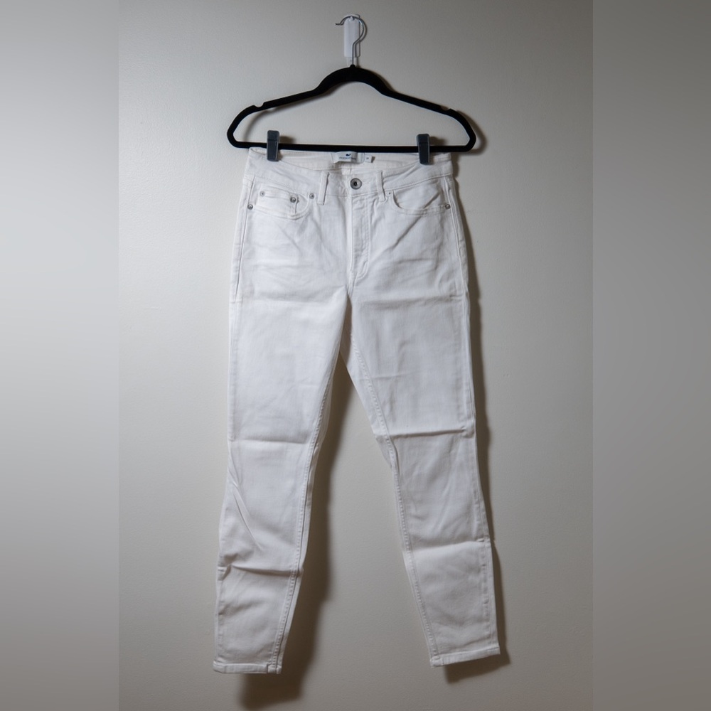 Vineyard Vines Women's White Skinny Leg Jeans